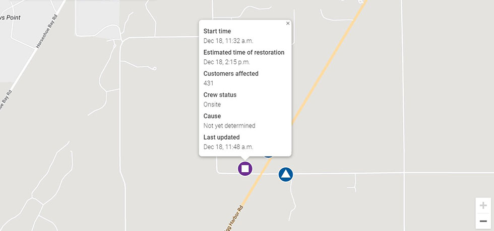 Wps Outage Map Green Bay - Carly Crissie